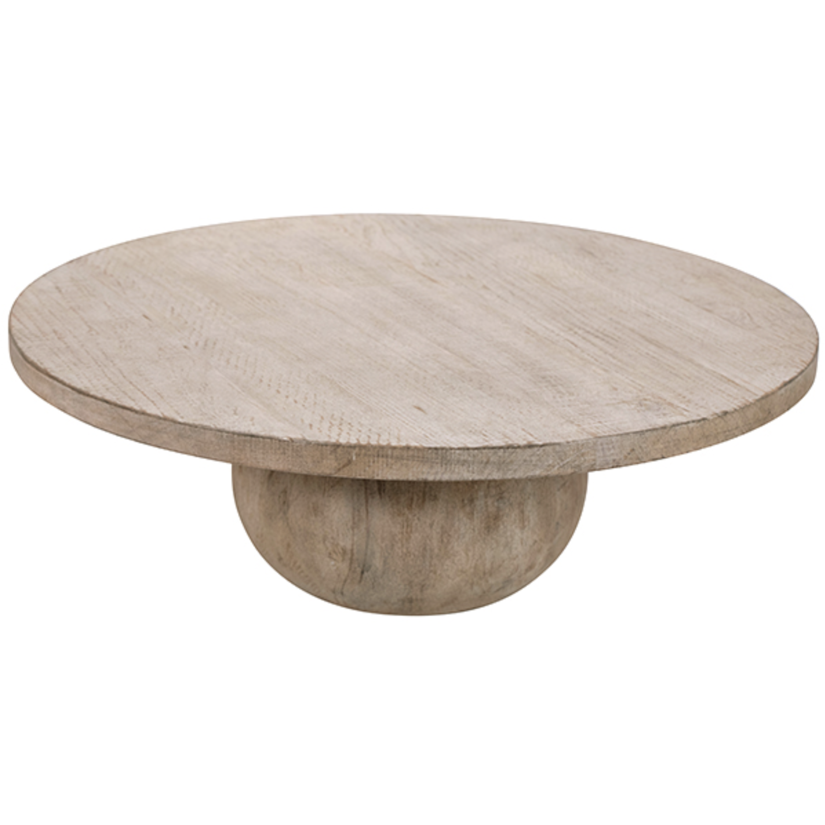 Outside The Box 42" Belize Light Warm Wash Reclaimed Pine Wood Coffee Table