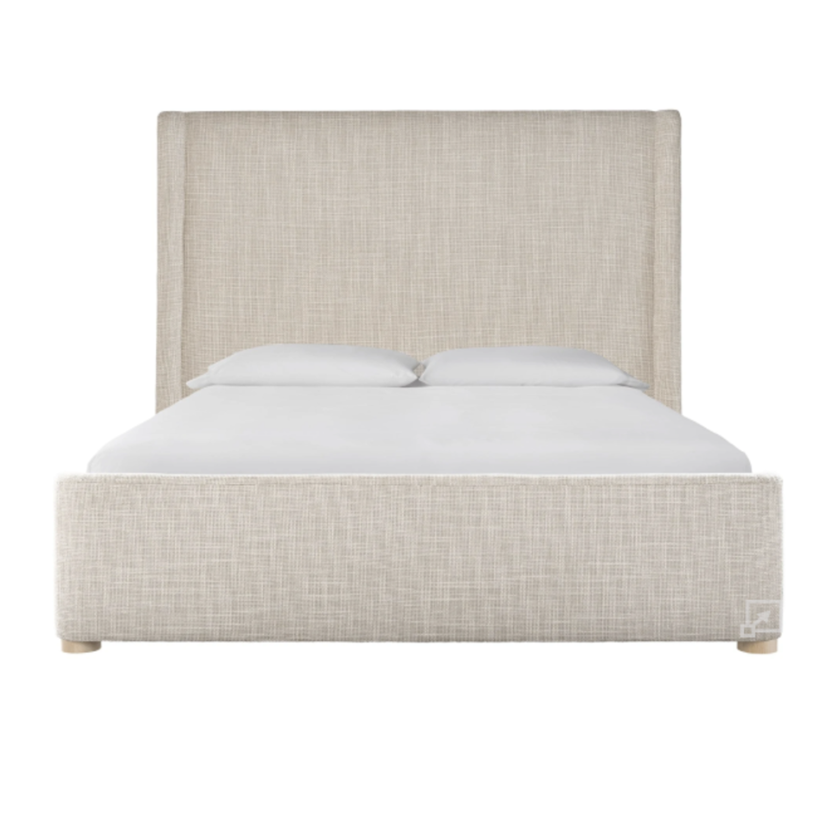 Outside The Box 65x88x62 Daybreak Solaz Sand Performance Upholstered Queen Bed