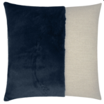 Outside The Box 24x24 St Mortiz Square Feather Down Pillow In Navy - DV KAP