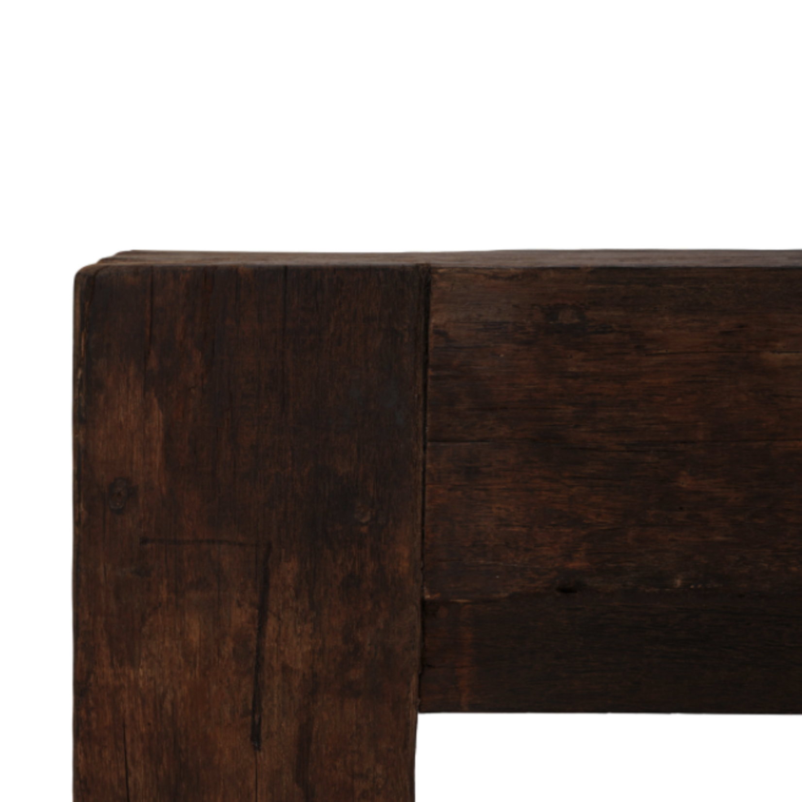 Outside The Box 79x12x30 Tuscan Solid Old Teak Wood Console