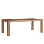 Outside The Box 84" Extends To 120" Weekender Coastal Sand Dune Dining Table