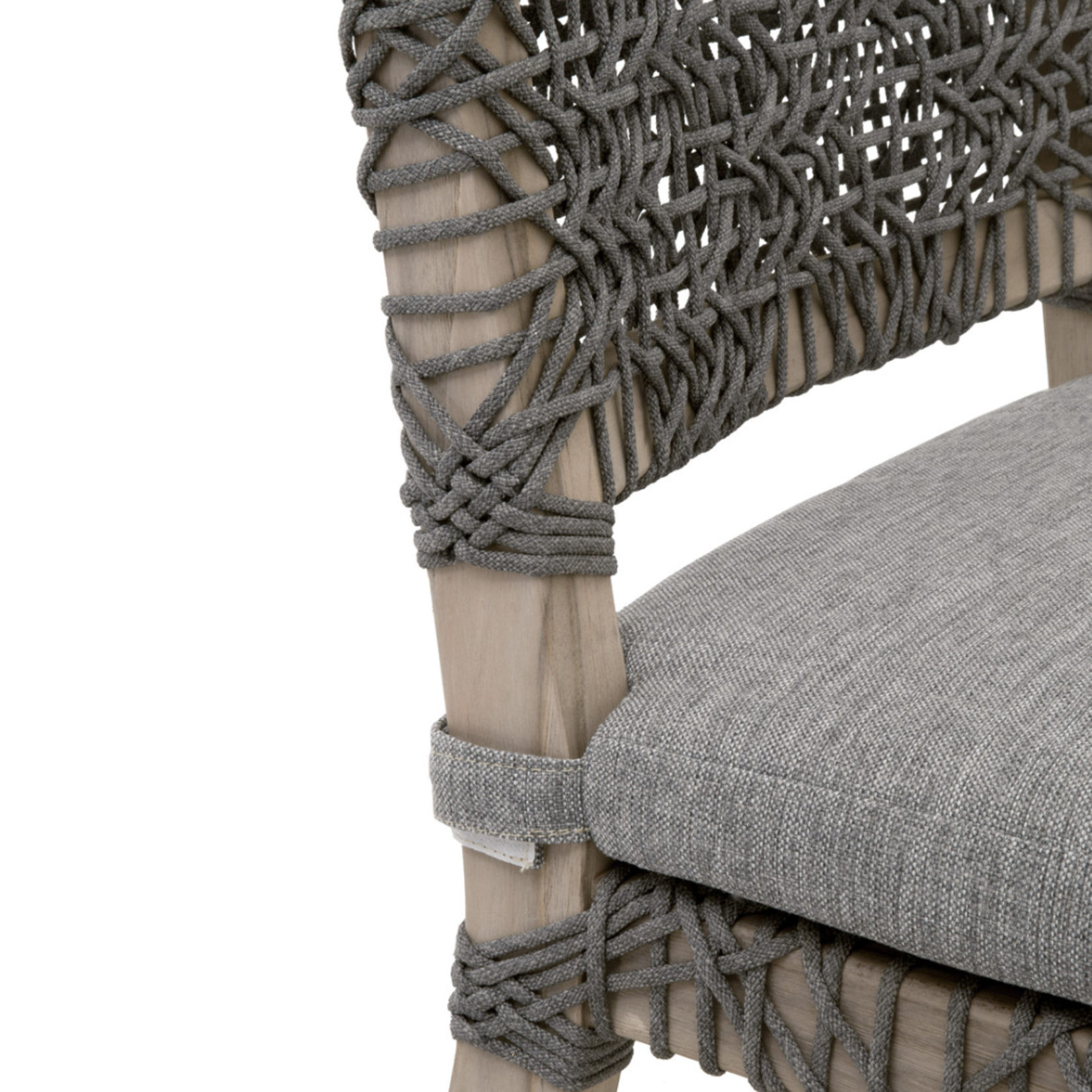 Outside The Box Costa Dove Rope Outdoor Dining Chair