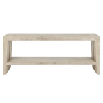 Outside The Box 72x16x30 Troy Reclaimed Oak White Wash Console Table