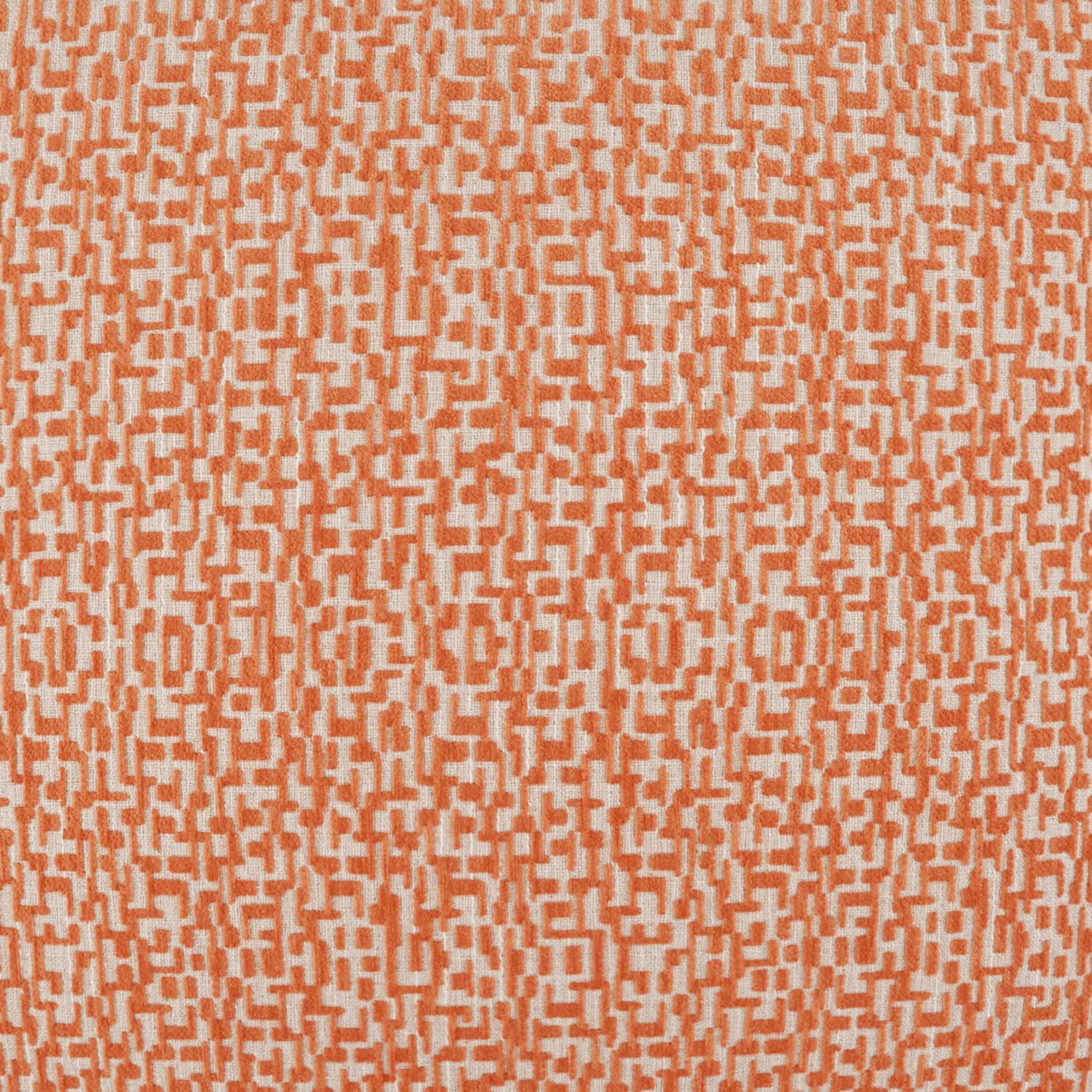 Outside The Box 24x24 Code Square Feather Down Pillow In Orange