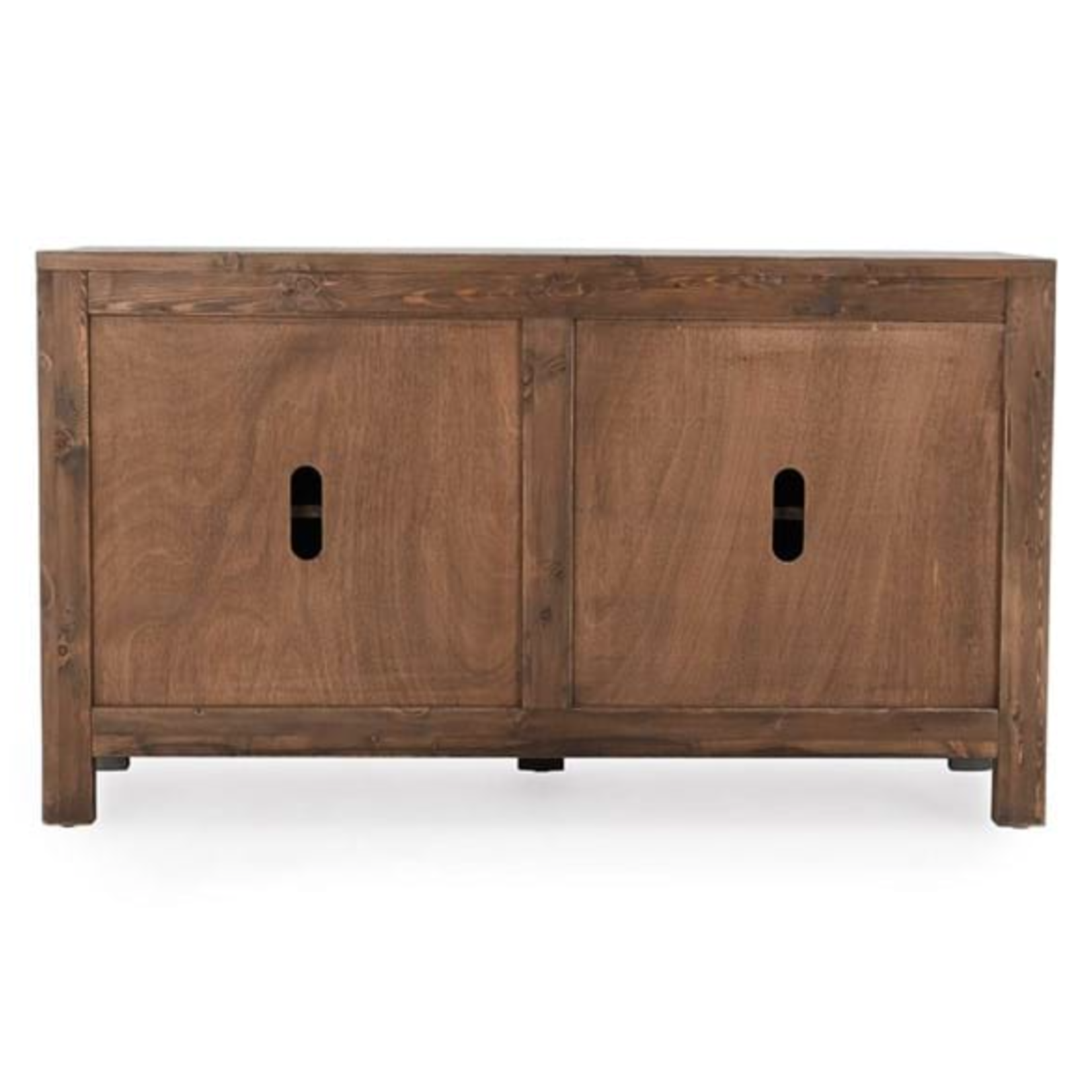 Outside The Box 63x18x36 Amherst Gray Reclaimed Pine 4 Door Sideboard