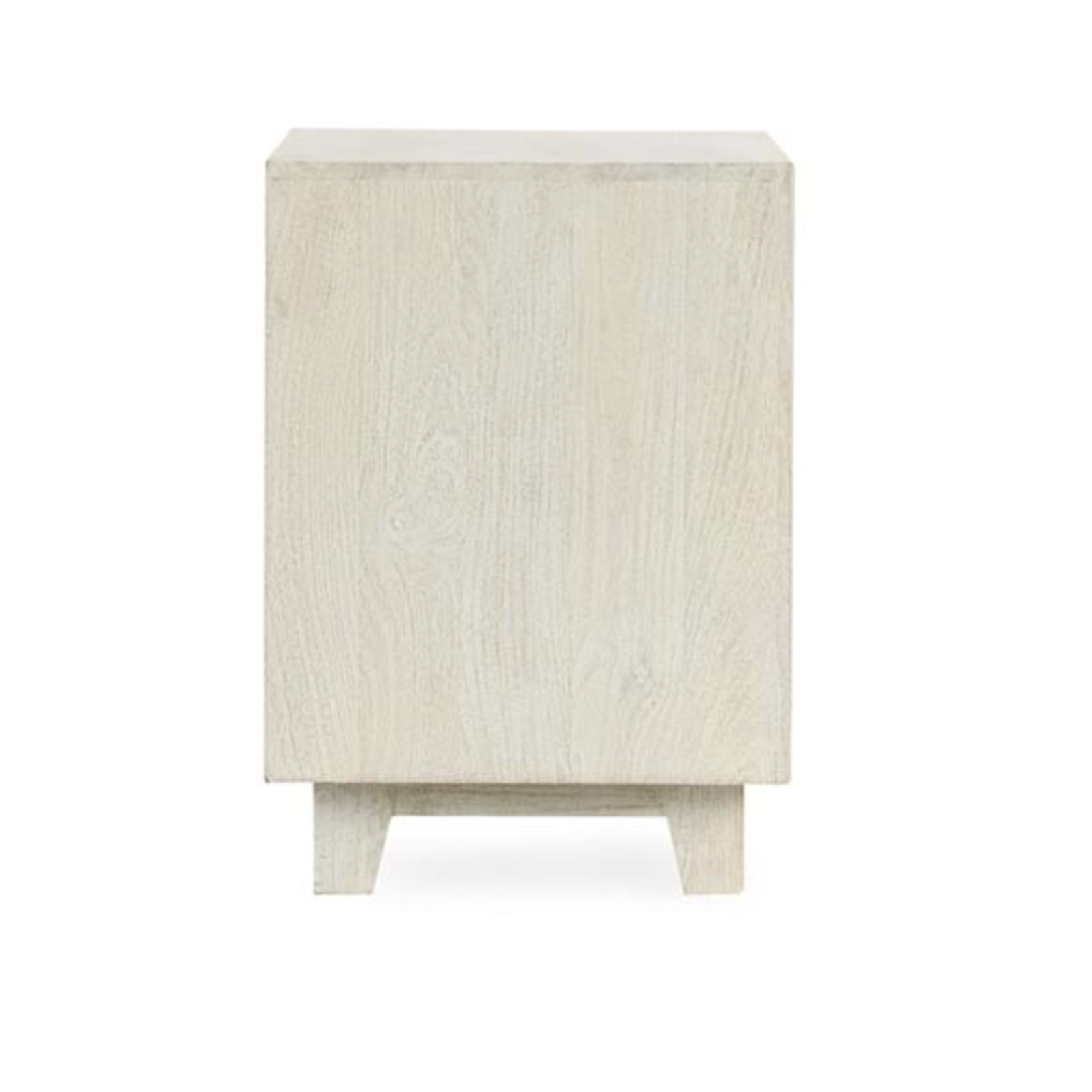 Outside The Box 27x17x27 Reece Sand Mango Wood 2 Drawer Nightstand