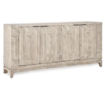 Outside The Box 82x18x38 Iza Antique Beige Solid Wood 4 Door Sideboard