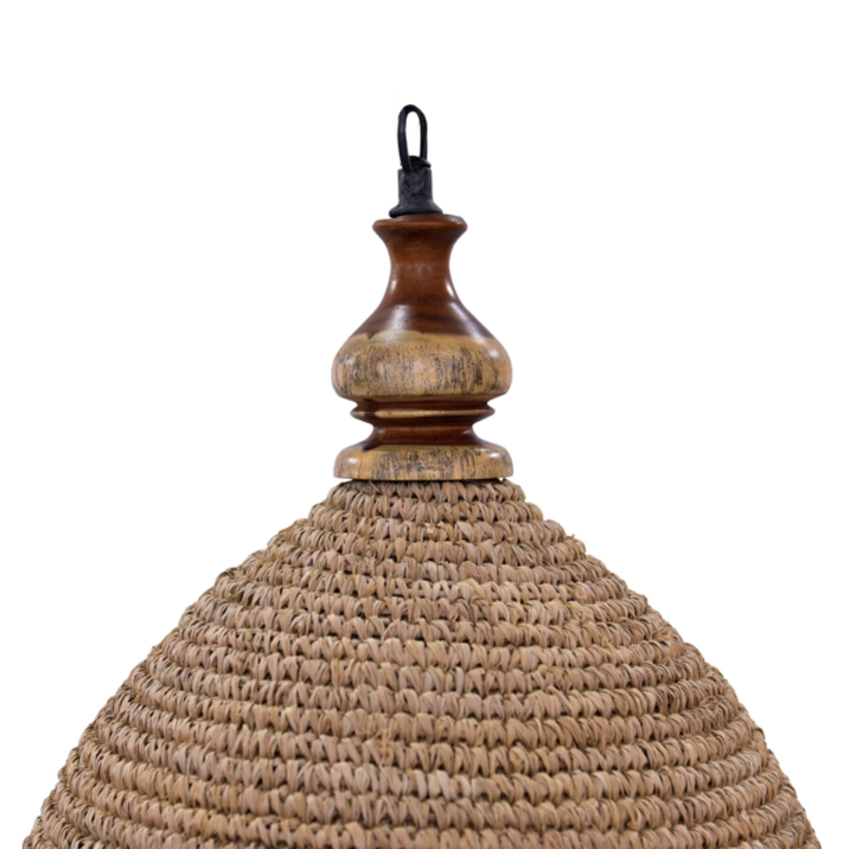 Outside The Box 27" Verdon Knitted Pendant In Natural