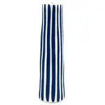 Outside The Box 8" Koza White & Blue  Handcrafted Porcelain Bud Vase
