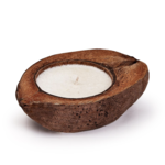 Outside The Box 8" Coconut Husk Cintronella Candle - OUTDOOR ONLY