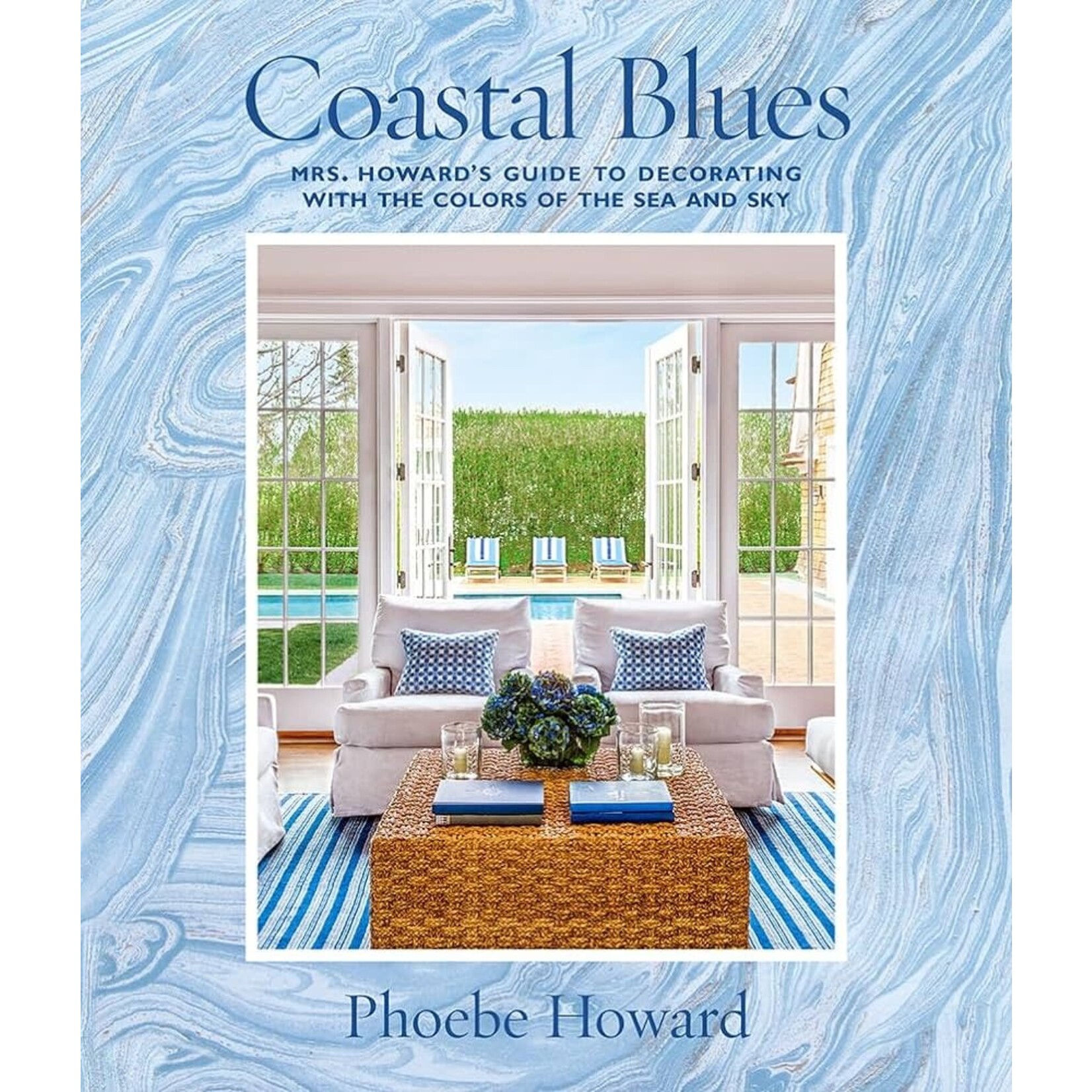 Outside The Box Coastal Blues Hardcover Book