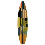 Outside The Box 60x14 Reminiscent Surfboard III Birchwood Art
