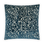 Outside The Box 24x24 Leah Square Feather Down Pillow In Lapis