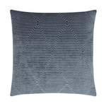 Outside The Box 24x24 Outline Square Feather Down Pillow In Midnight