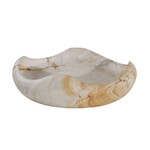 Outside The Box 13" Soto Natural Palimanan Stone Indoor / Outdoor Bowl