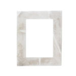 Outside The Box 5x7 White Alabaster Photo Frame
