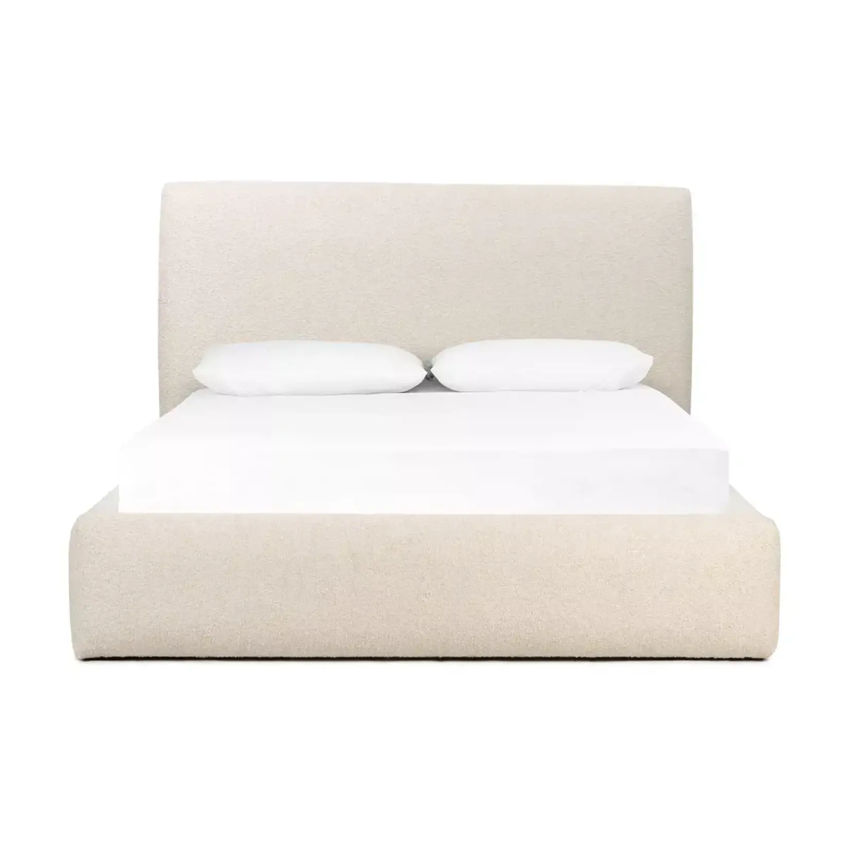 Outside The Box 73x92x48 Quincy Lisbon Cream Performance Fabric Queen Bed