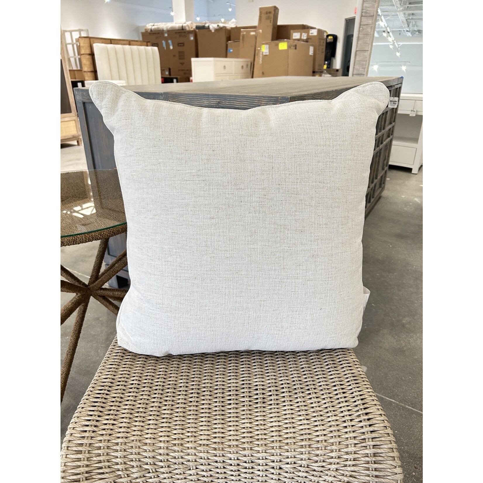 Outside The Box 23x23  Nomad Snow Crypton Performance Accent Pillow