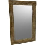 Outside The Box 64x41 Bleached Solid Teak Wood Mirror