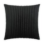 Outside The Box 24x24 Megga Square Feather Down Pillow In Jet