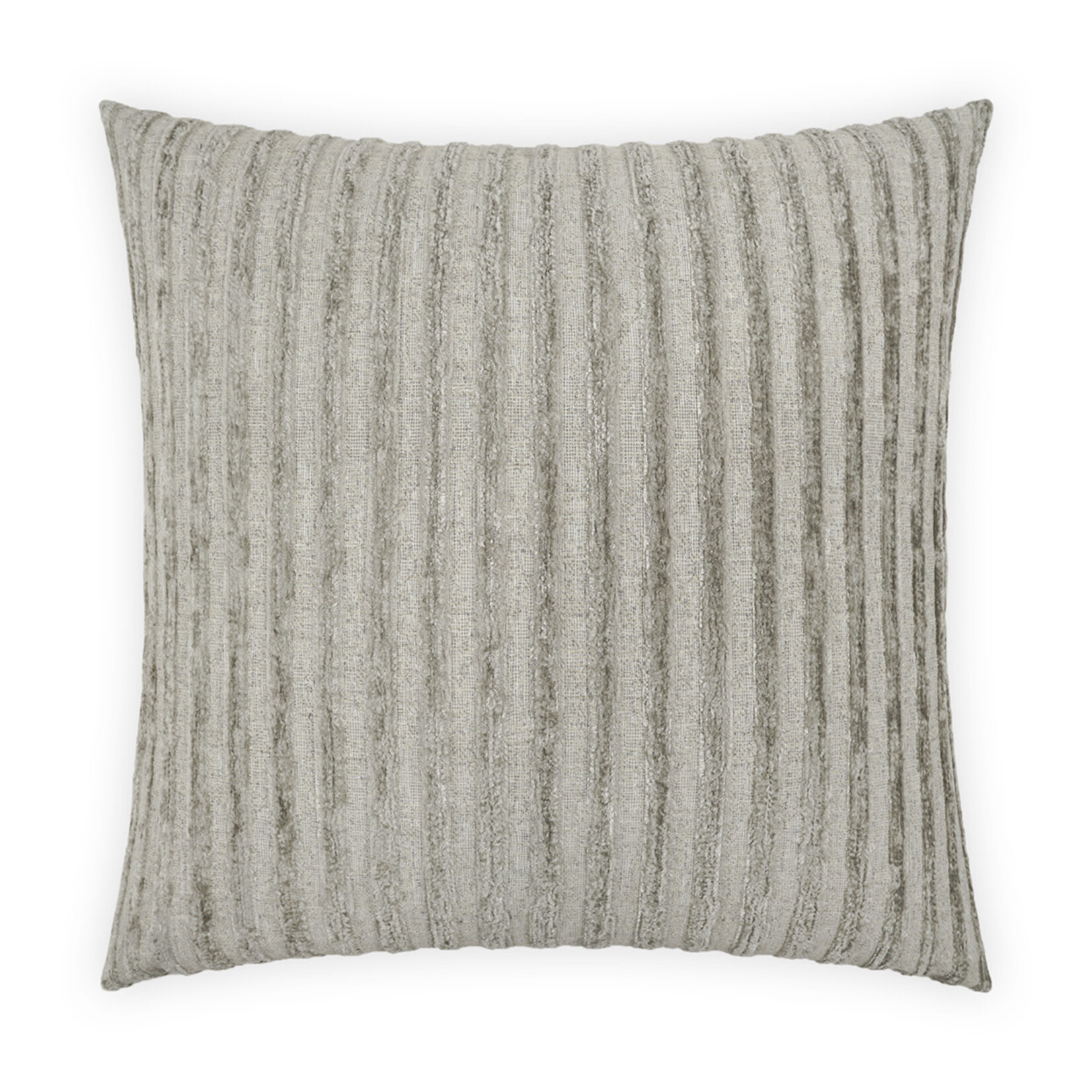 Outside The Box 24x24 Limits Square Feather Down Pillow In Silver