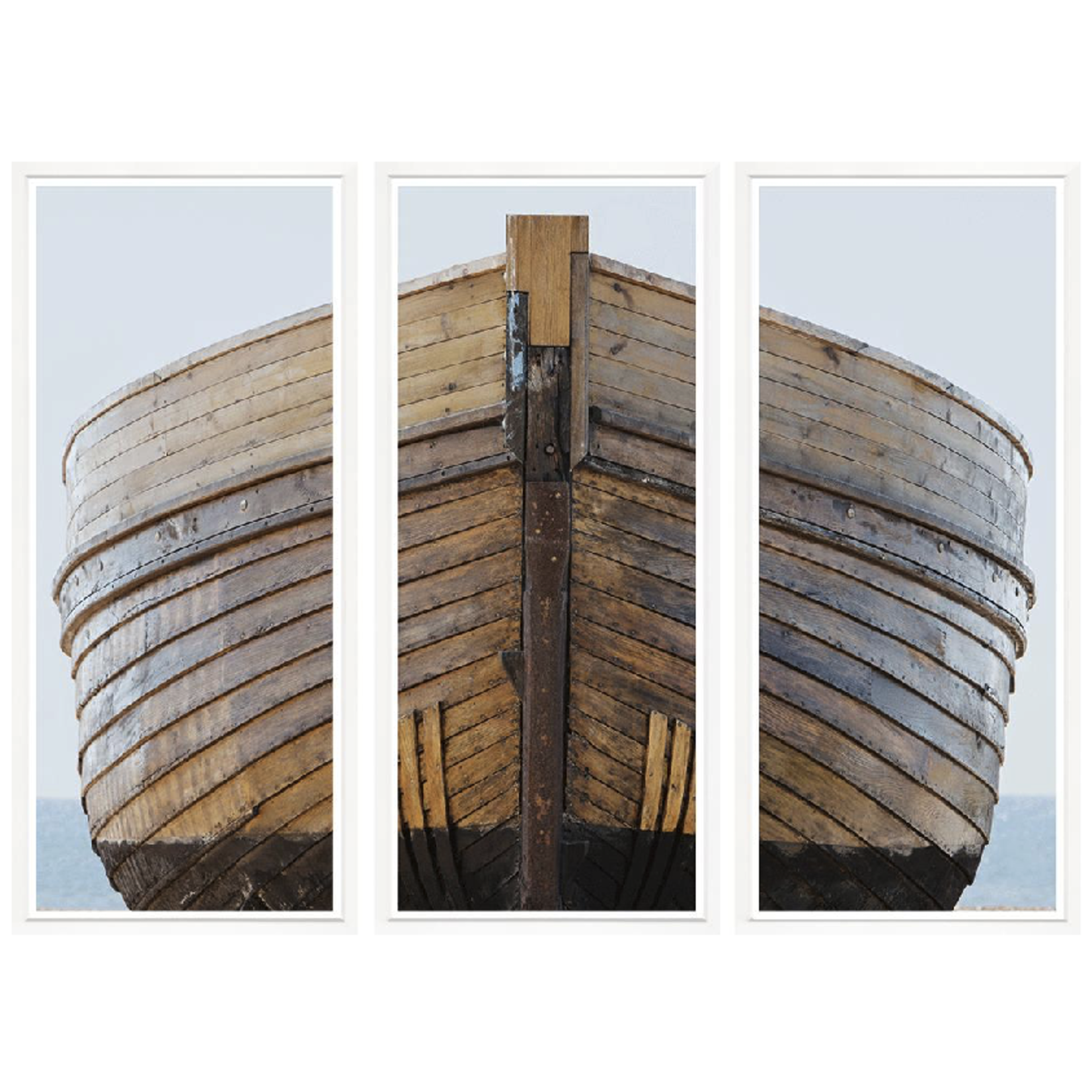 Outside The Box 67x50 Trowbridge Ben Wood Triptych Boat Bow 5