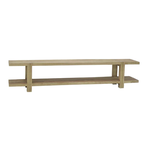 Outside The Box 94x16x21 Tuscan Solid Teak Wood Console In Natural - TNT