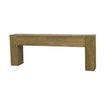 Outside The Box 79x12x30 Tuscan Solid Reclaimed Teak Wood Console In Natural - TNT