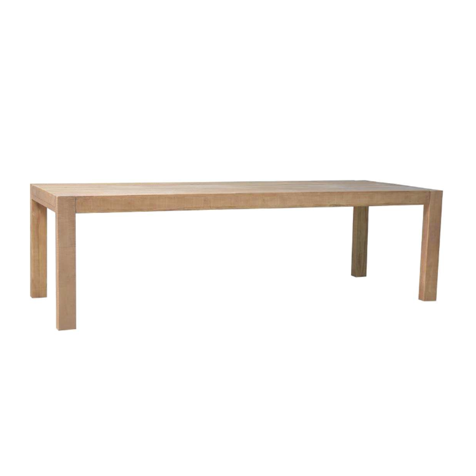 Outside The Box 102x39 Tuscan Solid Teak Wood Rectangular Dining Table In Natural - TNT