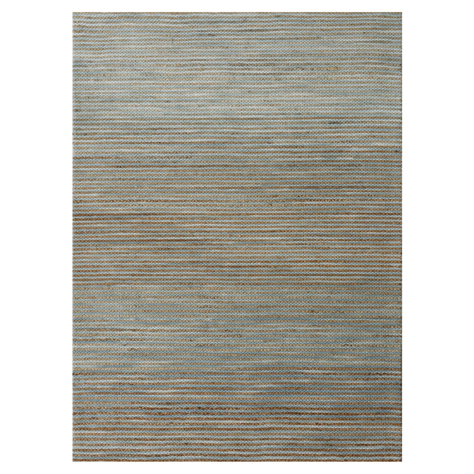 Outside The Box 9'x 12' Rondane Jute / Wool Blend Area Rug In Turquoise - 03425