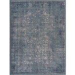 Outside The Box 2' 2" x 7' 7" Imagine 100% Polyester & Cotton Back Area Runner In Cp Niagara Blue - 81511