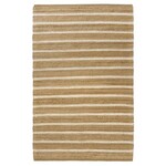 Outside The Box 5' x 7' 9" Natural Fiber Jute / Cotton Blend Area Rug In Ivory - 82524