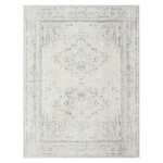Outside The Box 7' 10" x 9' 10" Aria 100% Polyester & Cotton Back Area Rug In Gray - 82426