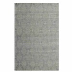 Outside The Box 7' 9" x 9' 9" Bergen Felted Wool Area Rug In Blue / Ivory- 03437