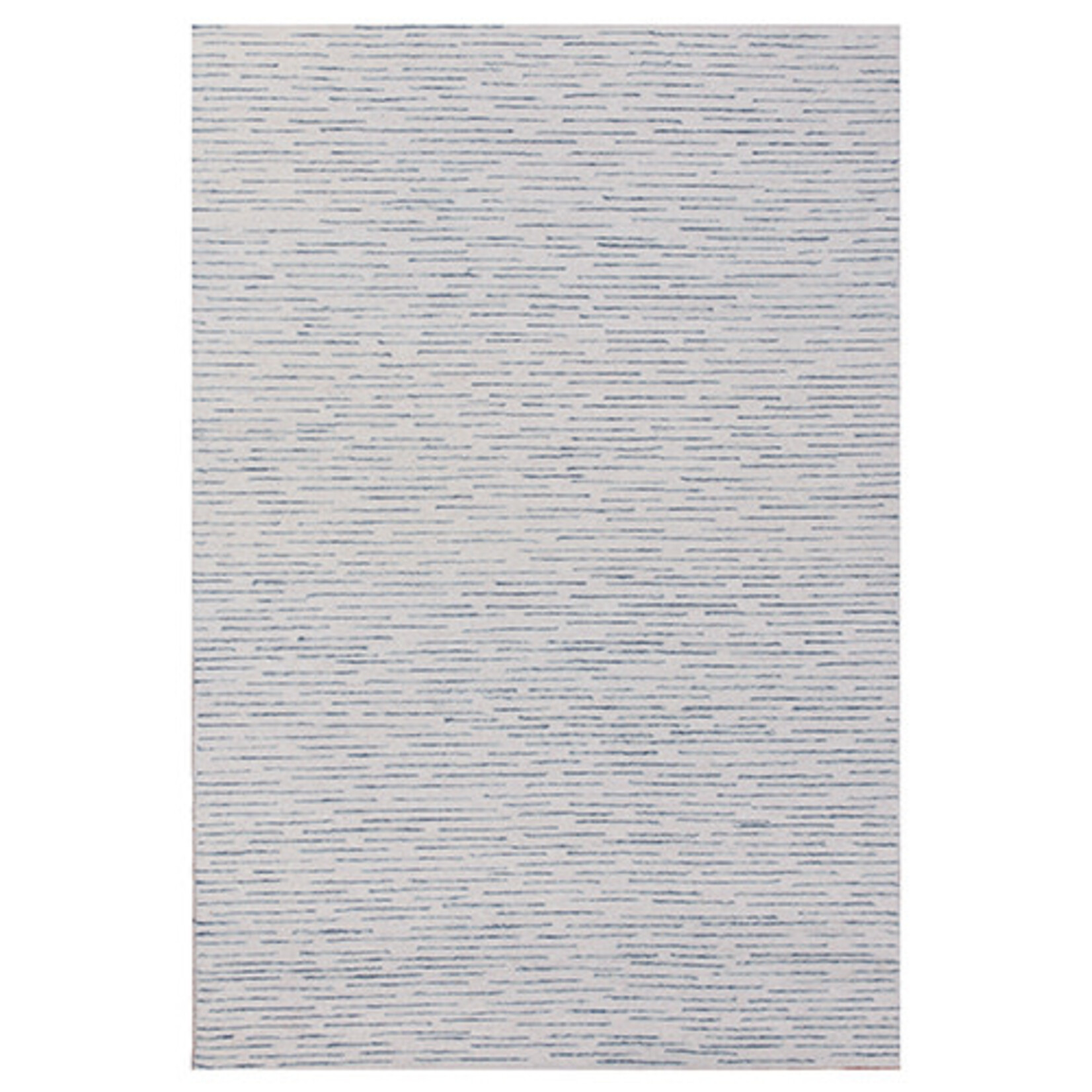 Outside The Box 9' x 12' Babylon 100% Wool Area Rug In Ivory Blue - 81789