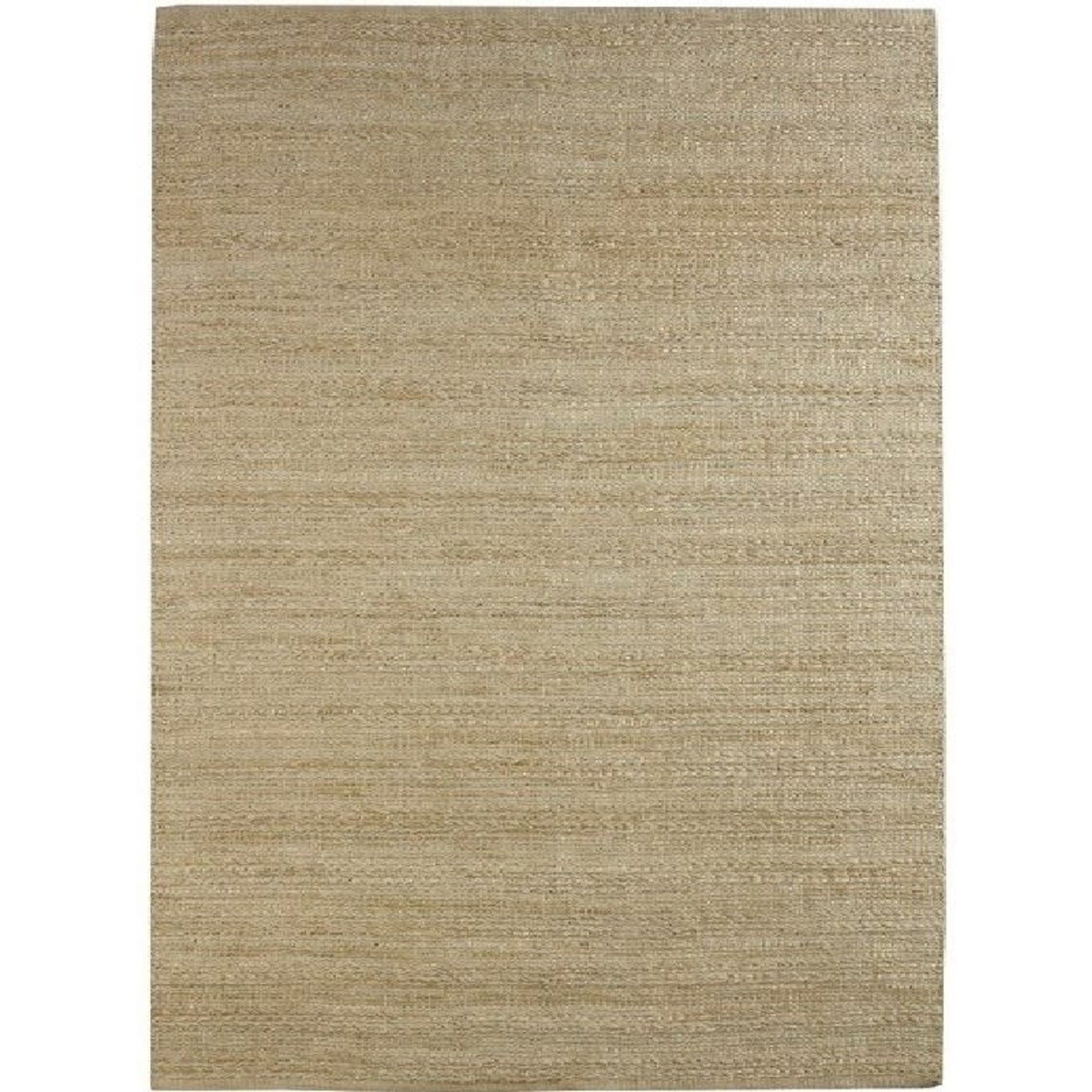 Outside The Box 9' x 12' Natural Fiber Hand Woven 100% JuteArea Rug In Bleach / Ivory - 03390