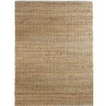 Outside The Box 9' x 12' Natural Fiber Jute / Cotton Blend Area Rug In Indigo - 03311