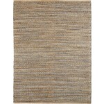 Outside The Box 9' x 12' Natural Fiber Hand-Woven Jute / Rayon Blend Area Rug In Navy - 03338