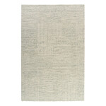 Outside The Box 9' x 12' Haze 100% Wool Area Rug In Teal / Ivory - 82446