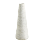 Outside The Box 20" Thera White Earthenware Ceramic Vase