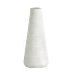 Outside The Box 17" Thera White Earthenware Ceramic Vase