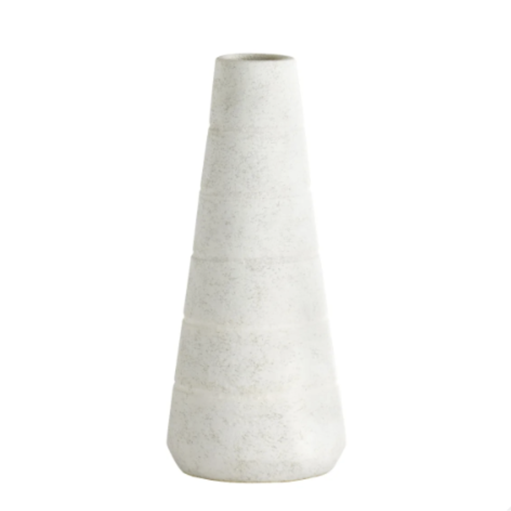 Outside The Box 17" Thera White Earthenware Ceramic Vase