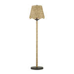 Outside The Box 60" Currey & Co Annabelle Natural Water Hyacinth Floor Lamp