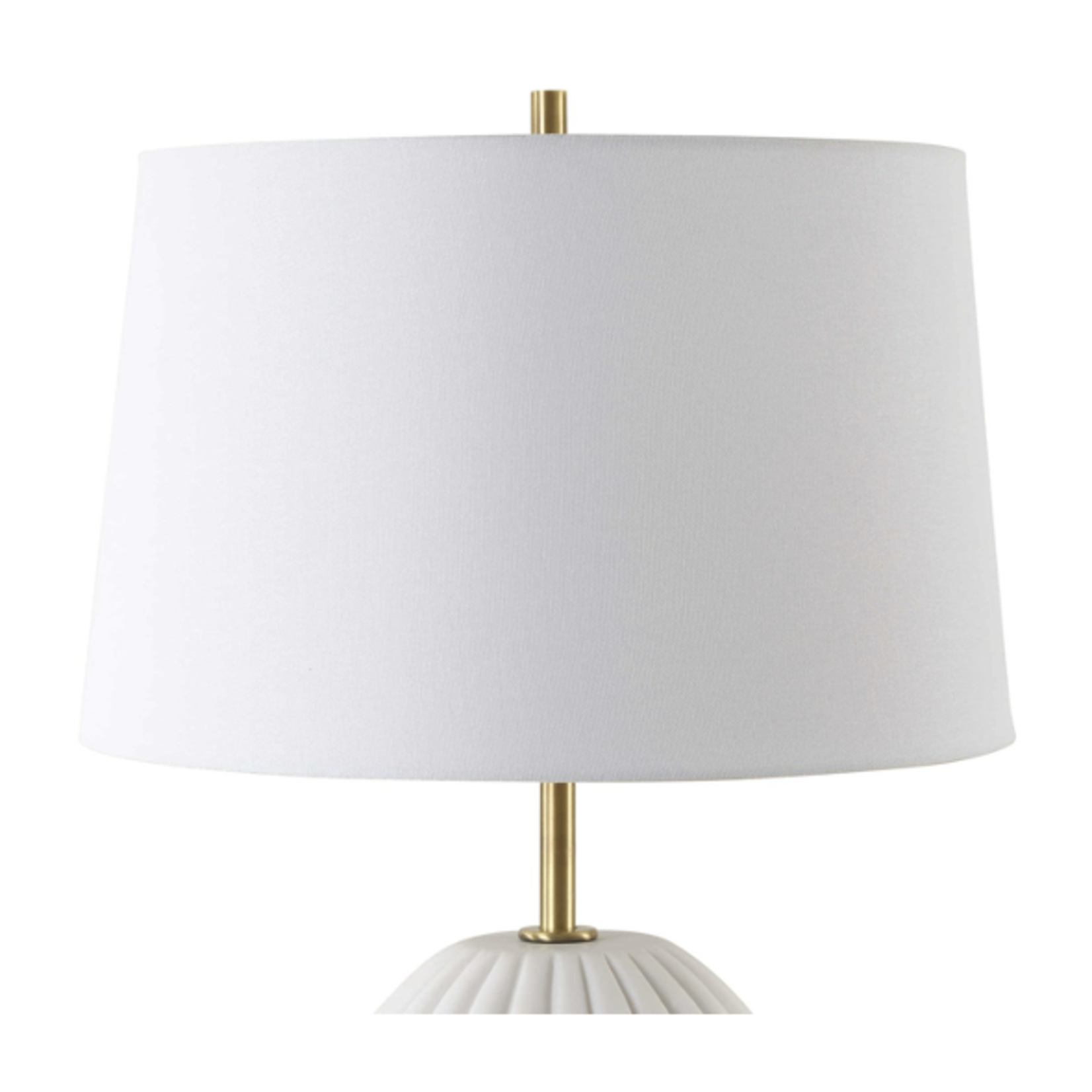 Outside The Box 23" Uttermost Lynna Thassos Ivory Hand-Made Stone Table Lamp