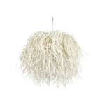 Outside The Box 24" Palecek Windblown White Wood Beads Chandelier