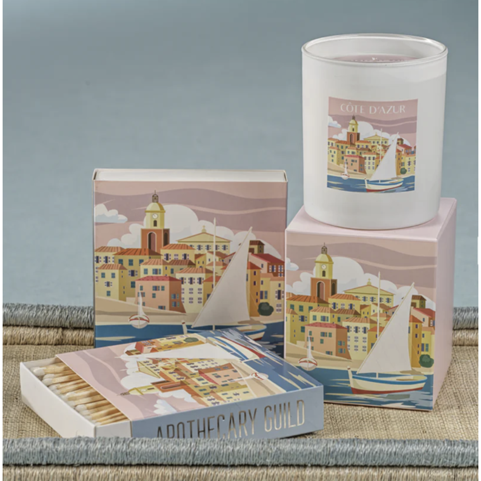 Outside The Box "St. Tropez 1"  Cote D'Azur Match Box