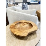 Outside The Box 15x18 Teak Wood Bowl