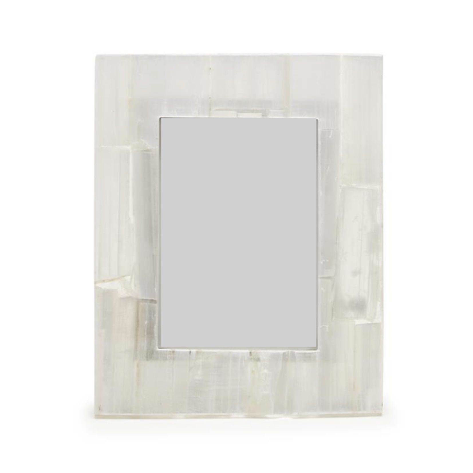 Outside The Box 5x7 Selenite Genuine Stone Photo Frame