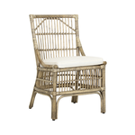 Outside The Box Winston II Rattan Side Dining Chair In Natural
