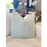 Outside The Box 24x24 Wondrous Robin's Egg Hand-Crafted Down Filled Pillow